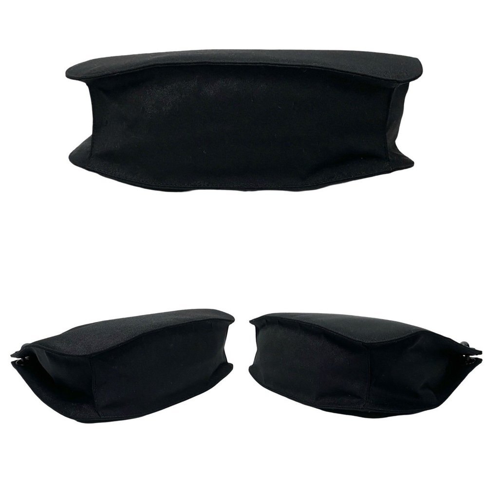 PRADA Black Canvas Shoulder Bag - Picture 6 of 9